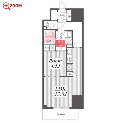 CORNES　HOUSE　NAGOYA 間取り