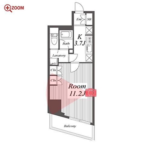 CORNES　HOUSE　NAGOYA 間取り